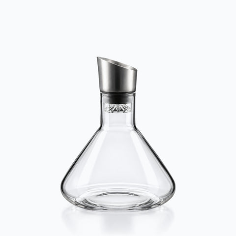 Carafe à Décanter avec Filtre Décantia, sur fond blanc