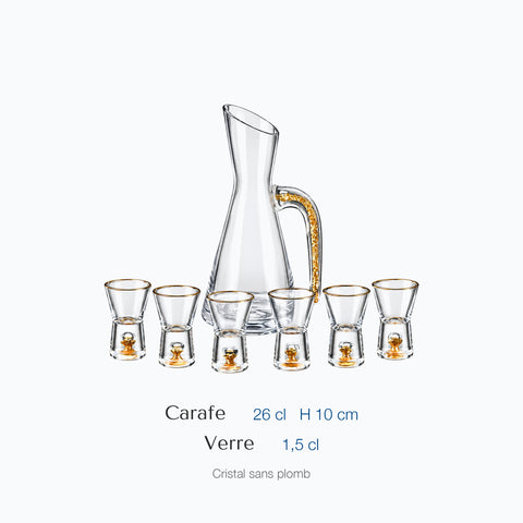 Dimensions : Carafe à Liqueur Génépi