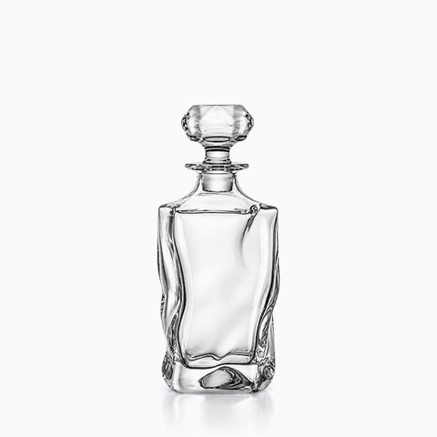 Carafe à Liqueur Vintage Zéphyr, sur fond blanc