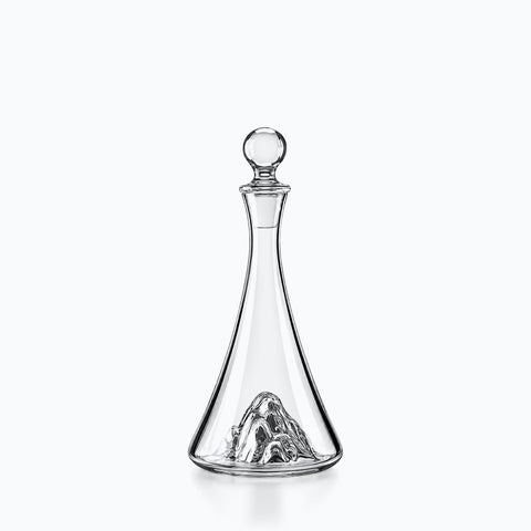 Carafe à Vin avec Bouchon Boléro, modèle élancé, sur fond blanc