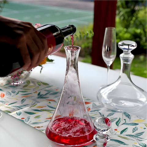 Carafe à Vin avec Bouchon Verre