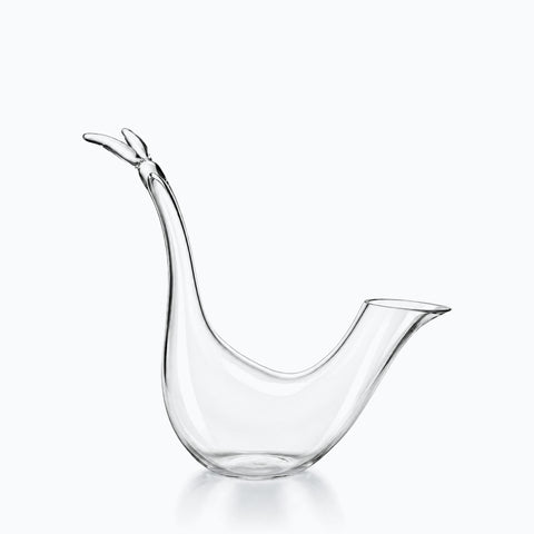 Carafe à Vin Canard · Colvert, sur fond blanc