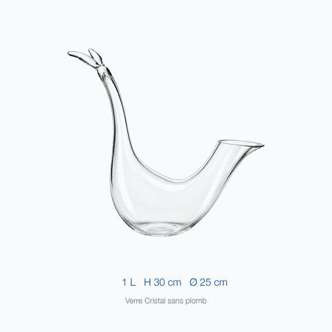 Dimensions : Carafe à Vin Canard · Colvert