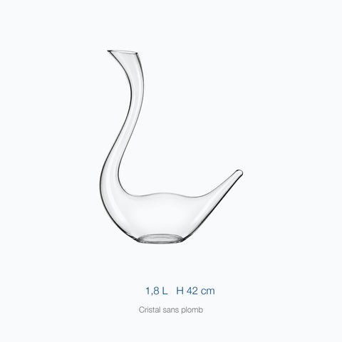 Dimensions : Carafe à Vin Cristal Cavatine