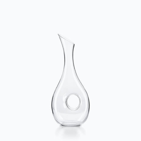 Carafe à Vin en Verre Coda, sur fond blanc