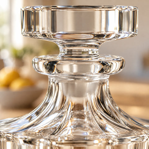 Détail de la matière : Carafe à Whisky Cristal Vintage Mirage