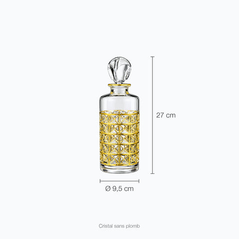 Dimensions : Carafe Alcool pour Cuvée Prestige Rucher (hauteur 27 cm)
