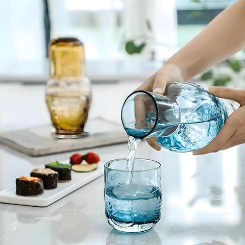 Carafe Bleue Ancienne