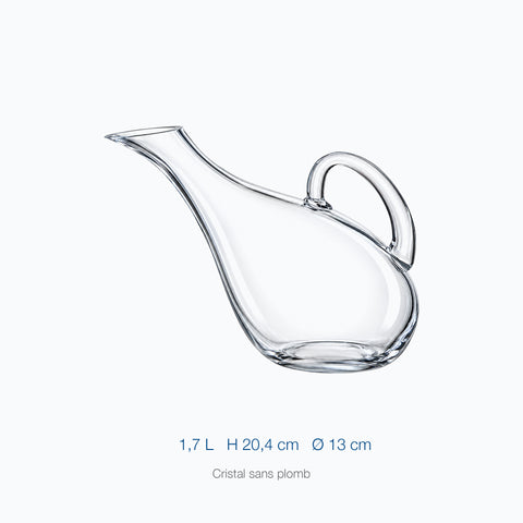 Dimensions : Carafe à Décanter Canard Berceuse