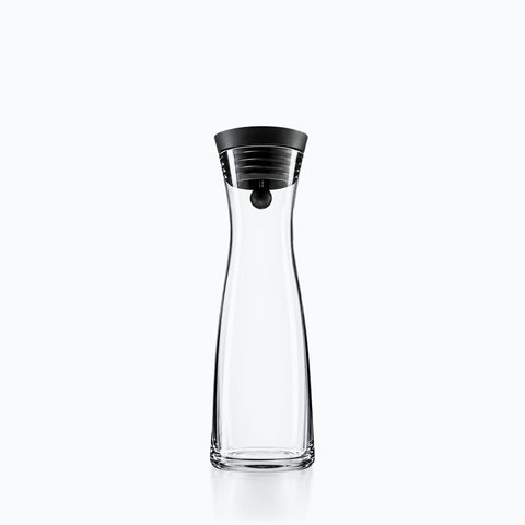 Carafe en verre avec bouchon, Klarina - Carafe en Verre Bouchon basculant, sur fond blanc