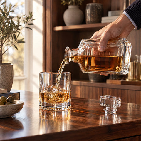 Carafe à Whisky Peaky Blinders, en service