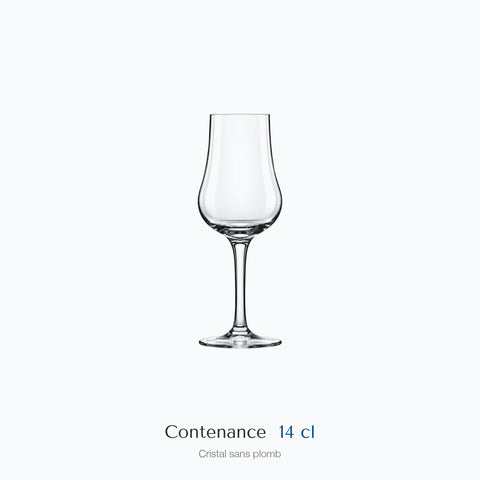 Dimensions : Coffret de Verre à Dégustation Whisky (contenance 14 cl)