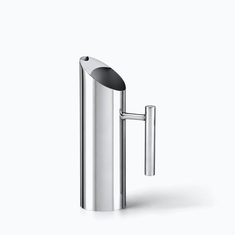 Grande Carafe d'eau Banquise, avec son ombre portée, sur fond blanc