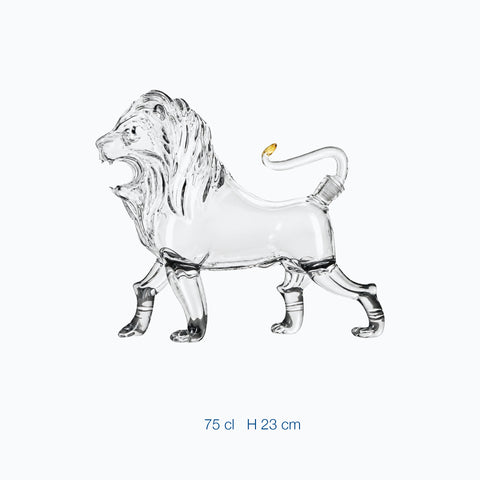 Dimensions : Carafe Lion Savane