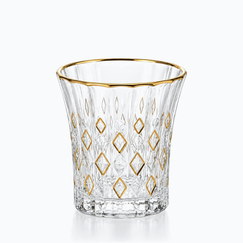 Verre Liseré Doré · Topaze, sur fond blanc