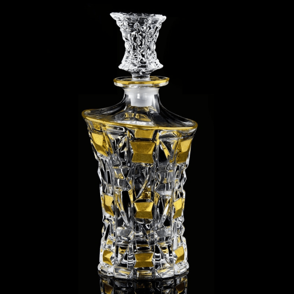 Carafe à Whisky Tortue Majeur 350 Ml – Verre Transparent Borosilicate, Bouchon, Design Fun