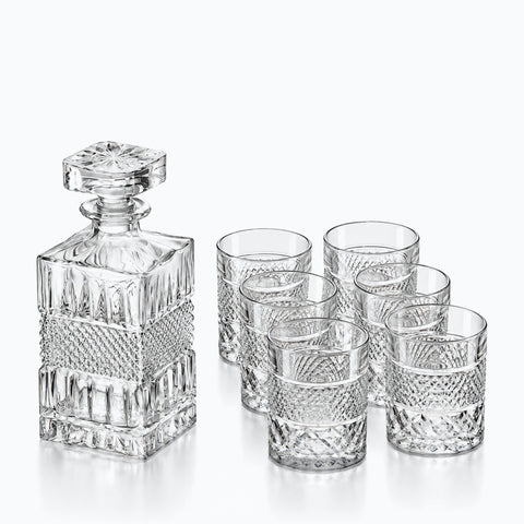 Coffret - Service à Whisky Solare, sur fond blanc