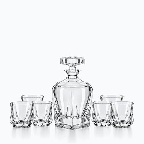 Service à Whisky Design Luminare, sur fond blanc
