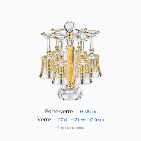 Dimensions : Service Verre à Vin