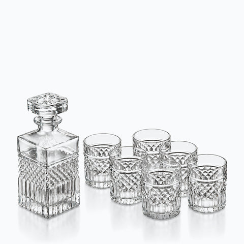 Set Carafe et Verre Whisky Espero, sur fond blanc