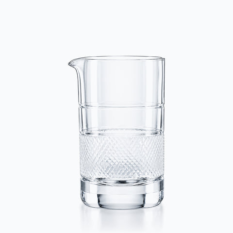 Verre à mélange pointe de diamant 65 cl, cristal transparent, bec verseur pincé