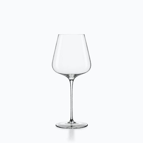 Verre à Vin Soufflé Bouche Pigment transparent