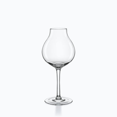 Verre à Whisky Tulipe Cristal, sur fond blanc