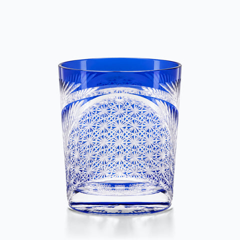 Verre Angélique, couleur angel saphire, sur fond blanc