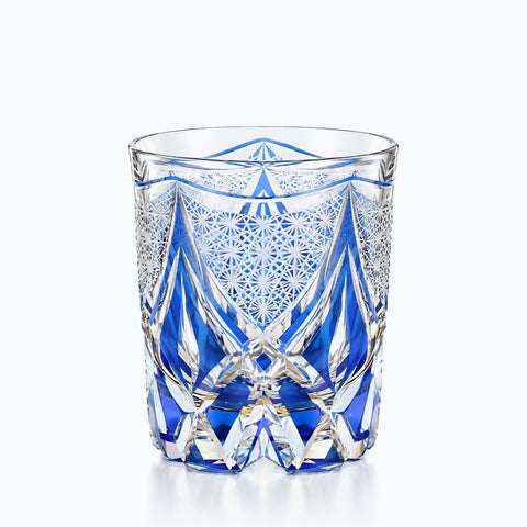 Verre Bleu Ancien, sur fond blanc