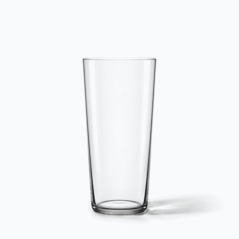 Verre café glacé Carène seul sur fond blanc avec son ombre portée