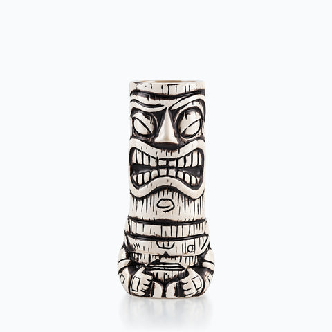 Verre Cocktail Tiki, sur fond blanc