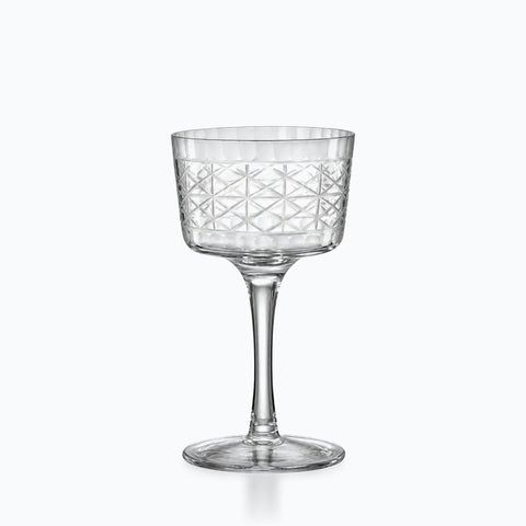 Verre à Cocktail Vintage, sur fond blanc