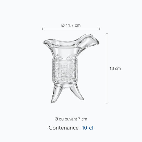 Dimensions : Verre Cocktail Bar Original (hauteur 13 cm, diamètre 11,7 cm, contenance 10 cl)
