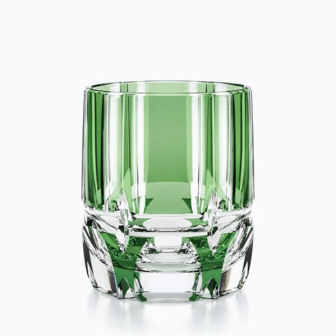 Verre Edo Kiriko, sur fond blanc