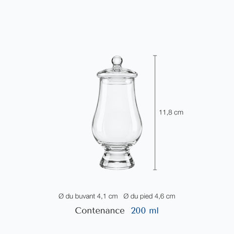 Dimensions : Verre Glencairn Rhum · Havane (hauteur 11,8 cm, diamètre 4,1 cm, contenance 200 ml)