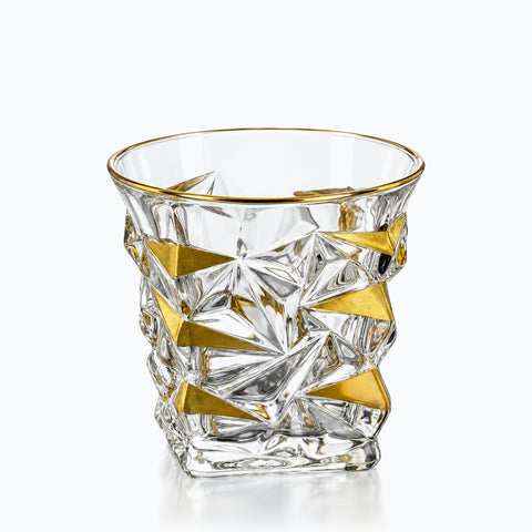 Verre Gravé Doré · Ducat, sur fond blanc