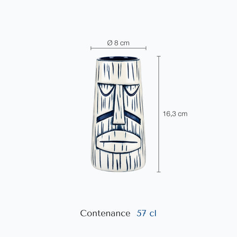 Dimensions : Verre à Cocktail Hawaii (hauteur 16,3 cm, diamètre 8 cm, contenance 57 cl)