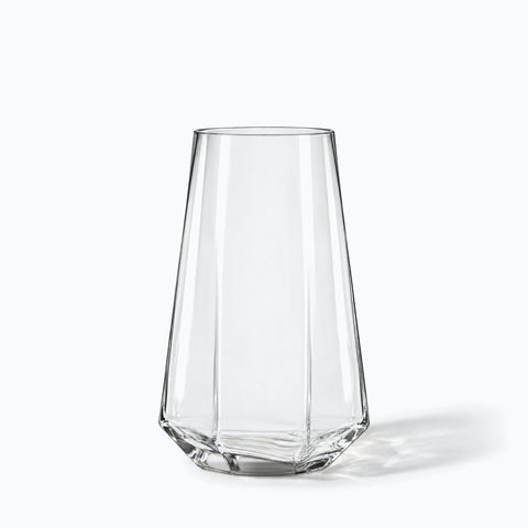 Verre Long Drink, avec son ombre portée, sur fond blanc