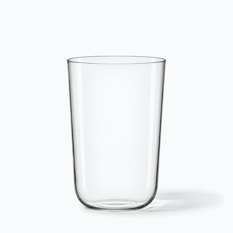 Verre long drink Margelle seul sur fond blanc, avec son ombre portée
