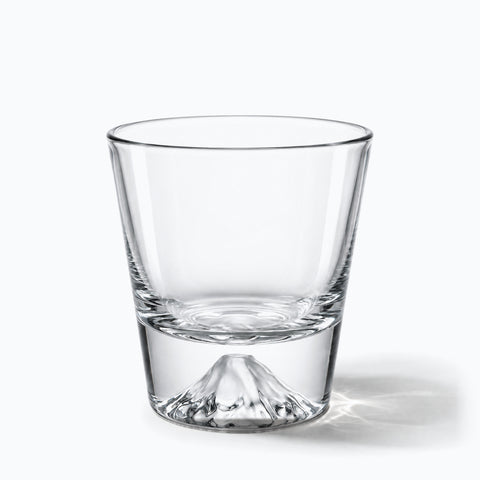 Verre Montagne · Cime, avec son ombre portée, sur fond blanc