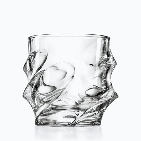 Verre Scotch Whisky, sur fond blanc
