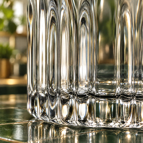 Détail de la matière : Verre Strié Vertical