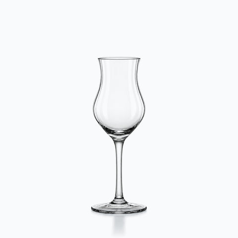 Verre Tulipe Whisky Gravé, sur fond blanc