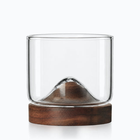 Verre à Whisky Bois · Fujisan, sur fond blanc