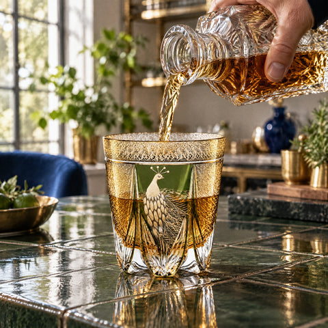 Verres Edo Cristal Tokyo, en service