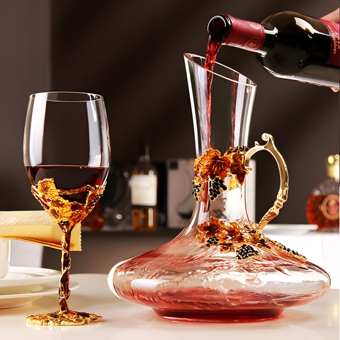 Ancienne Carafe à Vin Forme Aiguière