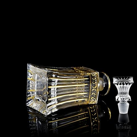 Ancienne Carafe à Whisky Cristal