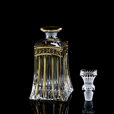 Ancienne Carafe à Whisky Cristal