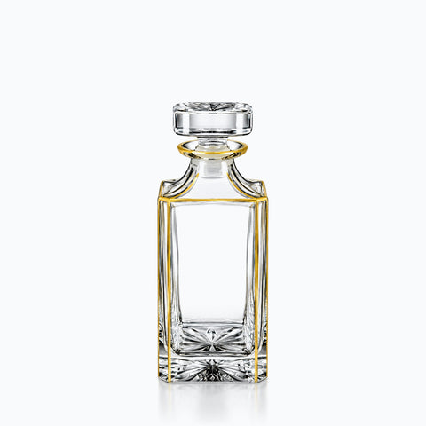 Belle Carafe Whisky Chevalière, sur fond blanc