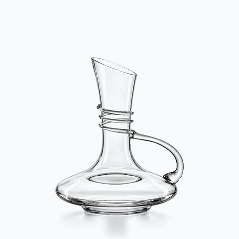 Carafe à Décanter avec Anse Divino, sur fond blanc